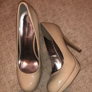 Madden girl heels - nude